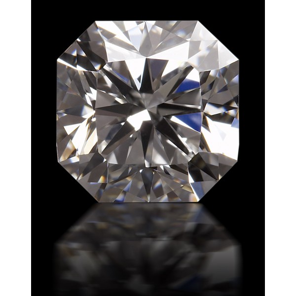 1 1/3ct Square H SI-1 Passion Fire Diamond, loose 