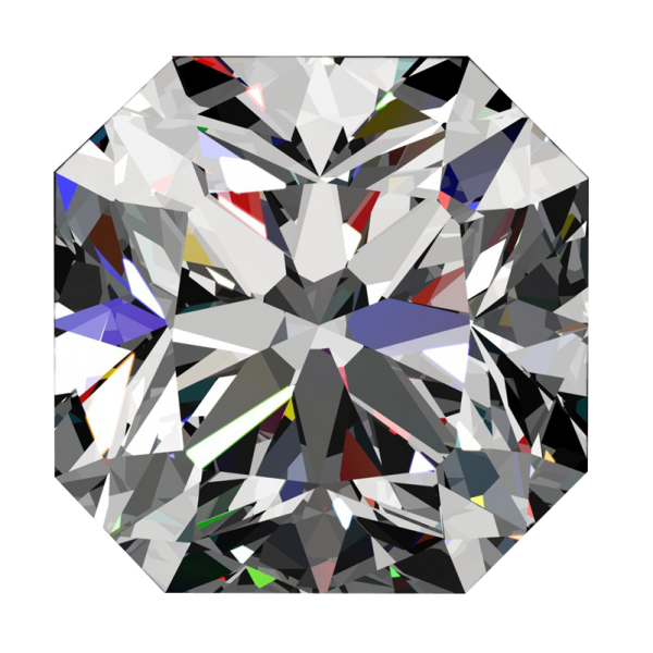 One ct Passion Fire Diamond, F SI-1 loose square