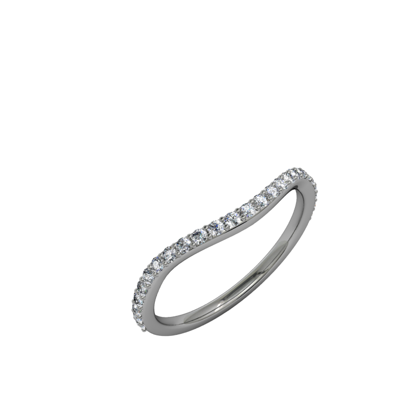 Forever Yours - Wedding Band - 14kt 2