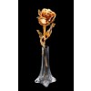 a Real Rose dipped in 24kt pure gold